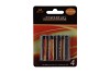 FLOWERMATERIAL BATTERY ALKALINE AA SET OF 4