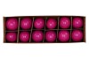 EGGS GANZEN FUCHSIA 6X8CM PER 12 STUKS