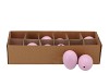 EGGS KIPPEN LAVENDEL 5X6CM PER 12 STUKS