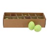 EGGS KIPPEN LICHTGROEN 5X6CM PER 12 STUKS