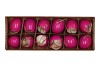 EGGS KIPPEN HANGER FUCHSIA 5X5CM PER 12 STUKS