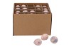 EGGS KWARTEL LICHTROZE 2.5X3.5CM PER 60 STUKS