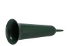 FLORISTRY GRAVE VASE 37CM WIDE GREEN