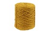 LINT VLASKOORD JUTE GEEL 3,5MM PER  1 KG