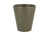 ORCHID POT OLIVE DRAB 14X15CM