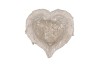 CONCRETE HEART WINGS GREY 15X7CM