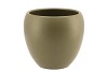 VINCI OLIVE DRAB FLOWERPOT 17X15CM