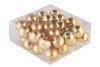 GLASS BALL COMBI GOUD 40MM OP DRAAD P/36