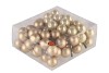 GLASS BALL COMBI CHAMPAGNE 30MM P/72