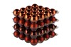 GLASS BALL COMBI BROWN 40MM P/64