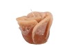 CANDLE ROOS NEW OKER 8X7CM NM