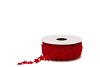 RIBBON VELVET STAR 20 RED 10MX25MM