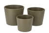 CERAMIC CAPERS GREEN POT 11CM