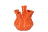 AGLIO SHINY ORANGE VASE 17X20CM NM