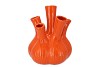 AGLIO SHINY ORANGE VASE 22X28CM NM