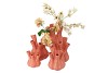 AGLIO SHINY OLD PINK VASE 22X28CM NM