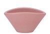 VINCI PINK BOWL OVAL 24X17X12CM