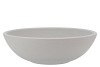 VINCI MATT GREY BOWL LOW 30X9CM