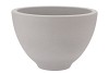 VINCI MATT GREY BOWL 27X18CM