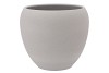 VINCI MATT GREY FLOWER POT 28X24CM