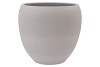 VINCI MATT GREY FLOWER POT 31X28CM