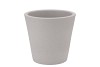 VINCI MATT GREY CONTAINER POT 18X16CM