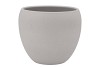 VINCI MATT GREY FLOWER POT 22X19CM