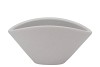 VINCI MATT GREY BOWL OVAL 24X17X12CM