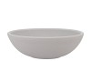 VINCI MATT GREY BOWL LOW 25X8CM