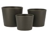 CERAMIC DARK GREEN POT 13CM