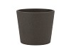 CERAMIC DARK GREY POT 13CM