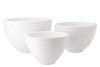 VINCI MATT WHITE BOWL 23X15CM