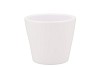 VINCI MATT WHITE CONTAINER POT 12X10CM NM