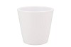 VINCI MATT WHITE CONTAINER POT 18X16CM