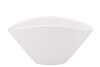 VINCI MATT WHITE BOWL OVAL 24X17X12CM