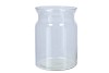 GLASS MILK BOTTLE ROCA CLEAR 19X25CM