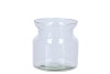 GLASS MILK BOTTLE ROCA CLEAR 13X13CM