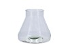 GLASS MILK BOTTLE ROCA CLEAR 17X17CM