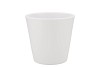 VINCI MATT WHITE CONTAINER POT 15X13CM