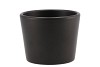 CERAMIC ANTHRACITE MATT POT 11CM