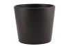 CERAMIC ANTHRACITE MATT POT 15CM