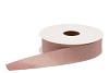 RIBBON DUPIONI OLD PINK 25MX25MM P/1 NM