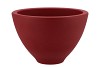 VINCI RED VELVET BOWL 23X15CM