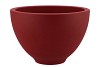 VINCI RED VELVET BOWL 27X18CM