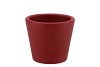 VINCI RED VELVET CONTAINER POT 12X10CM