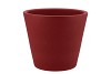 VINCI RED VELVET CONTAINER POT 21X19CM