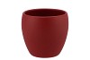 VINCI RED VELVET FLOWER POT 14X13CM