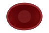 VINCI RED VELVET BOWL OVAL 24X17X12CM