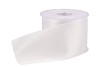 RIBBON GRAVE DOUBLE SATIN 33 WHITE 77MMX25M P/1