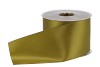 RIBBON GRAVE DOUBLE SATIN 69 AVOCADO 77MMX25M P/1